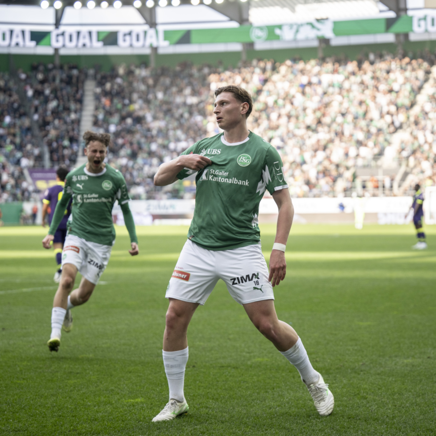 Alessandro Vogt schiesst St. Gallen zum Heimsieg gegen Zürich