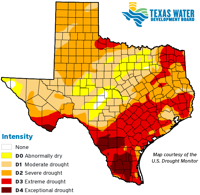 Texas Panhandle drought worsens, state reaches largest extent since ...