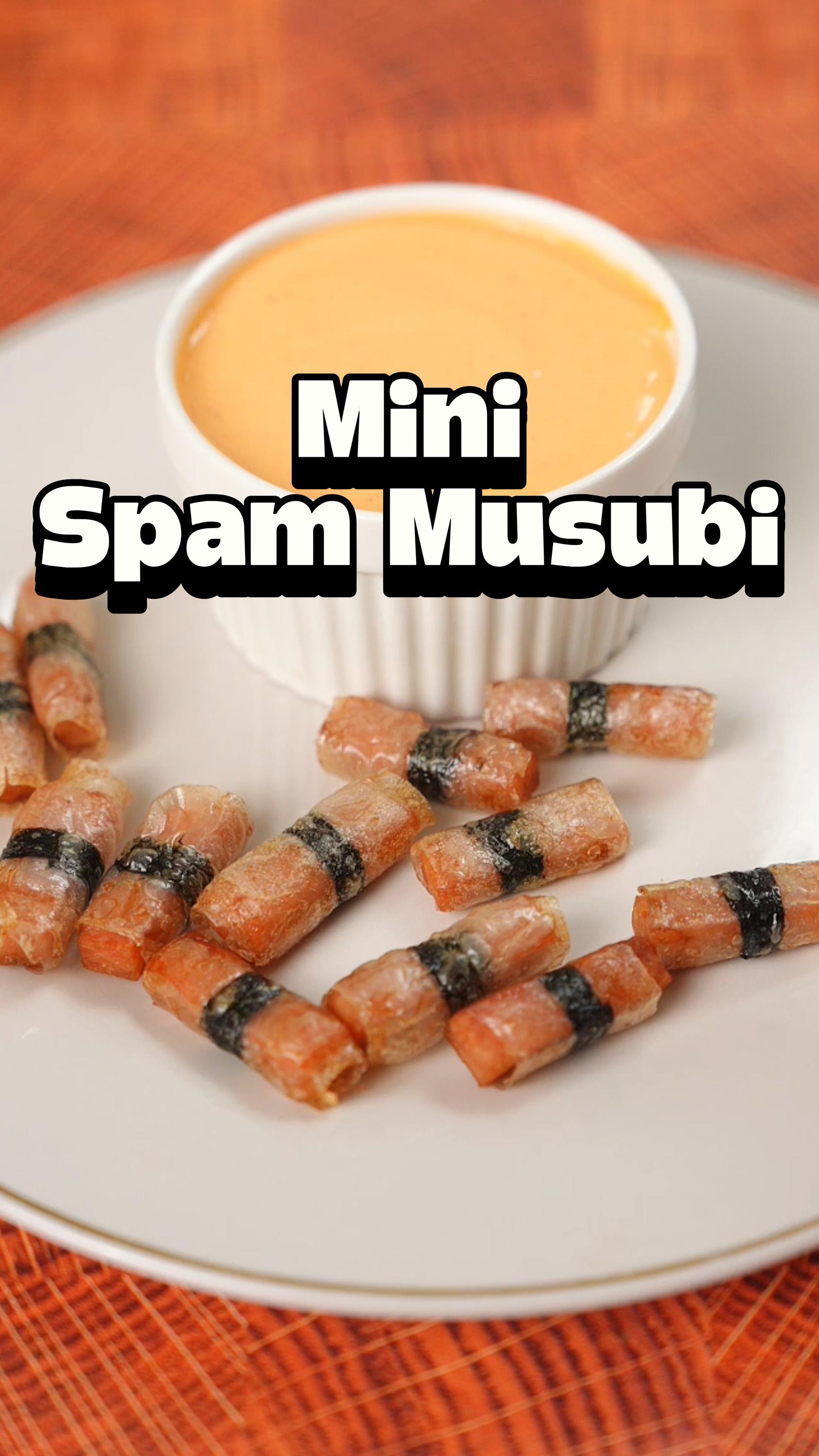 Mini spam musubi