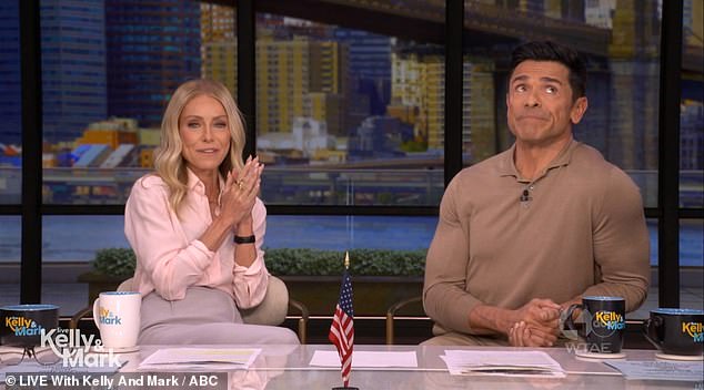 Mark Consuelos announces death of his father Saul as emotional Kelly ...