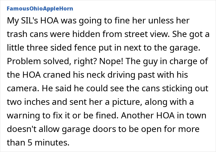 40 Homeowners Share The Most Unhinged HOA Rules They’ve Ever Encountered