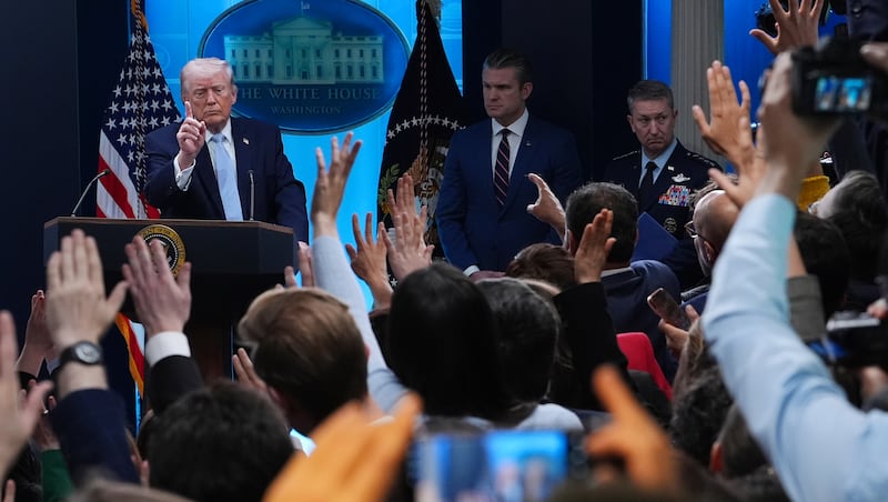 Trump details rescue mission of service member from inside Iran