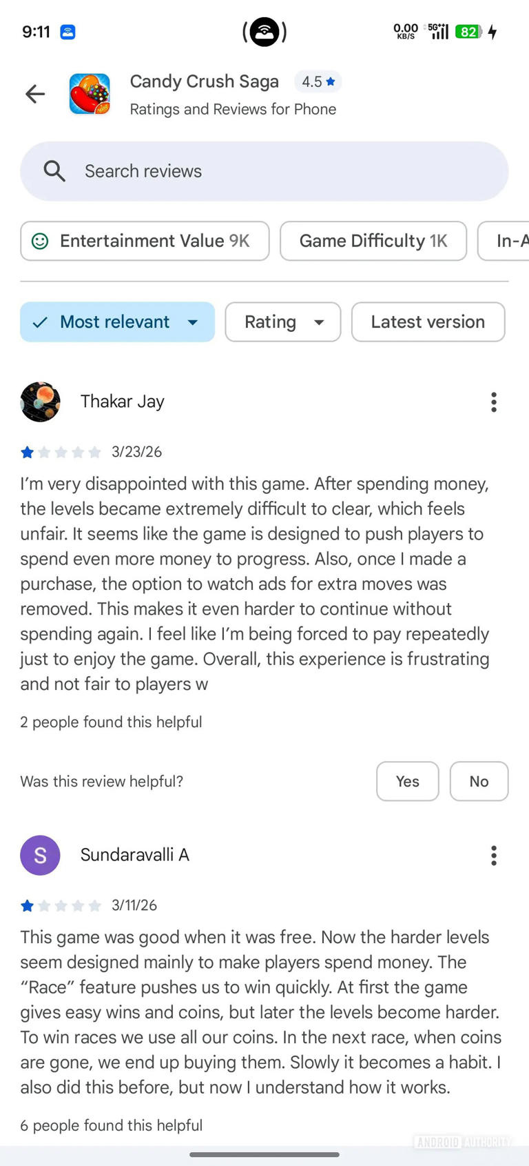 No more scrolling: Google Play Store makes it easy to search app reviews