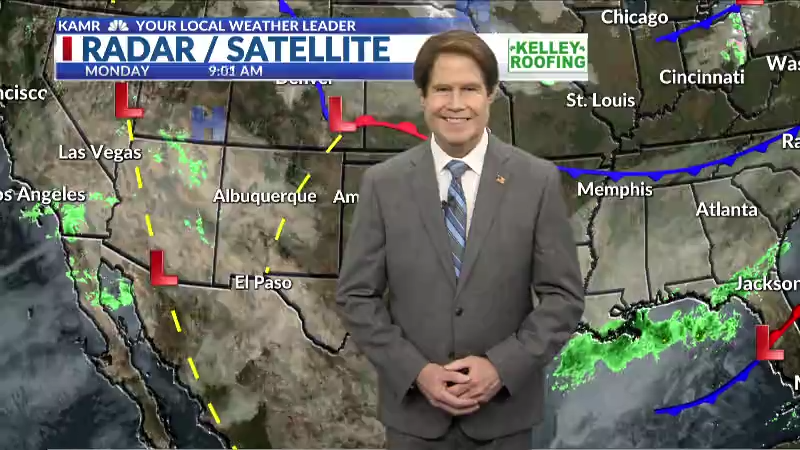 Breezy and warm with rain chances returning