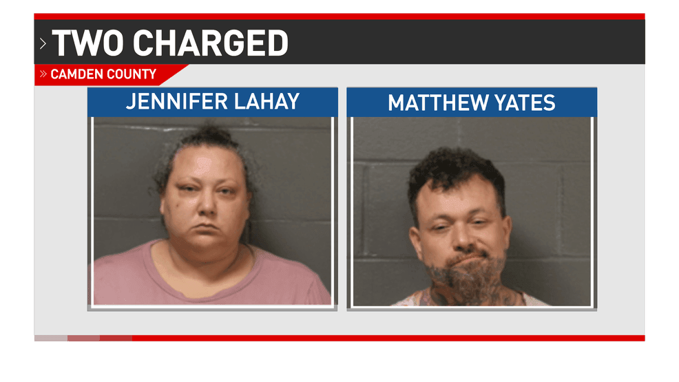 Two charged with drug trafficking after Camden County traffic stop