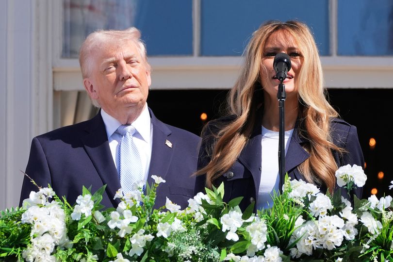 Six unhinged Trump moments from Easter Egg Roll including weird Melania ...