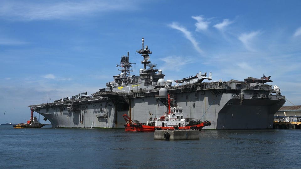 US denies Iran’s claim it struck USS Tripoli, with 3,500 on board<br><br>