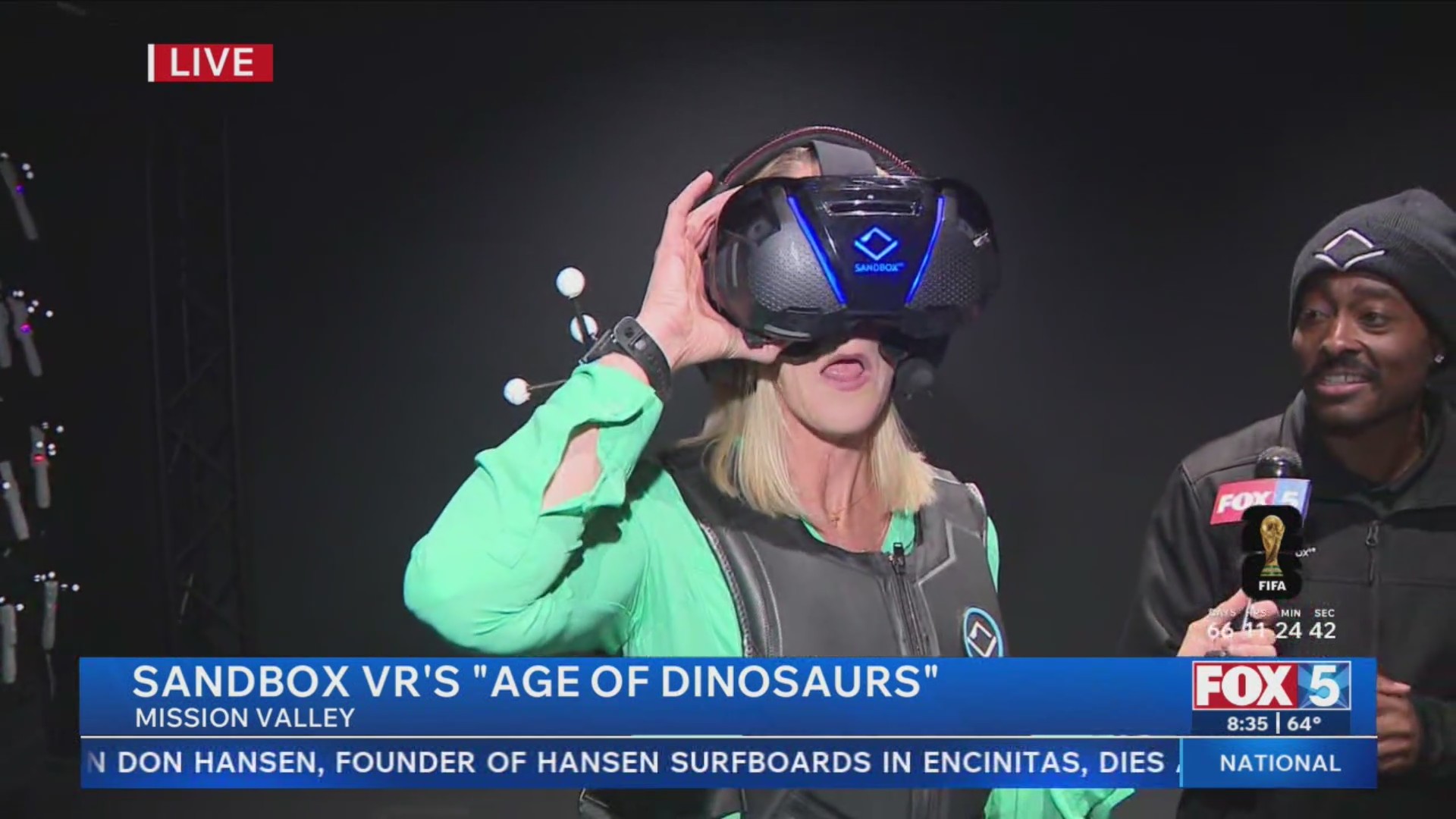 Sandbox VR's Age of Dinosaurs comes to Mission Valley