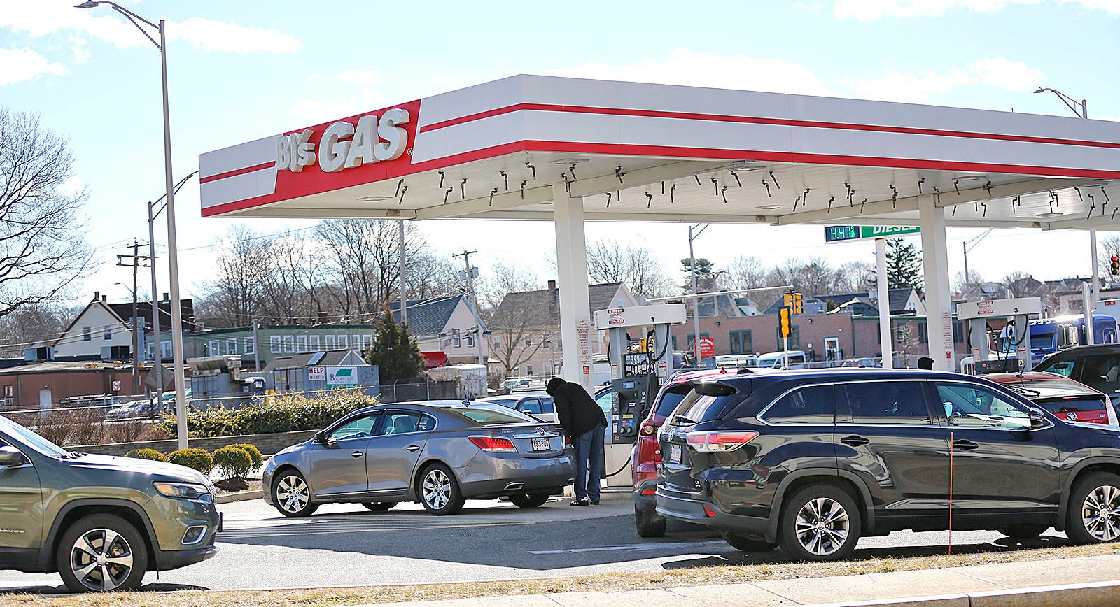 BJ's on South Shore and everywhere open later at stores, gas stations