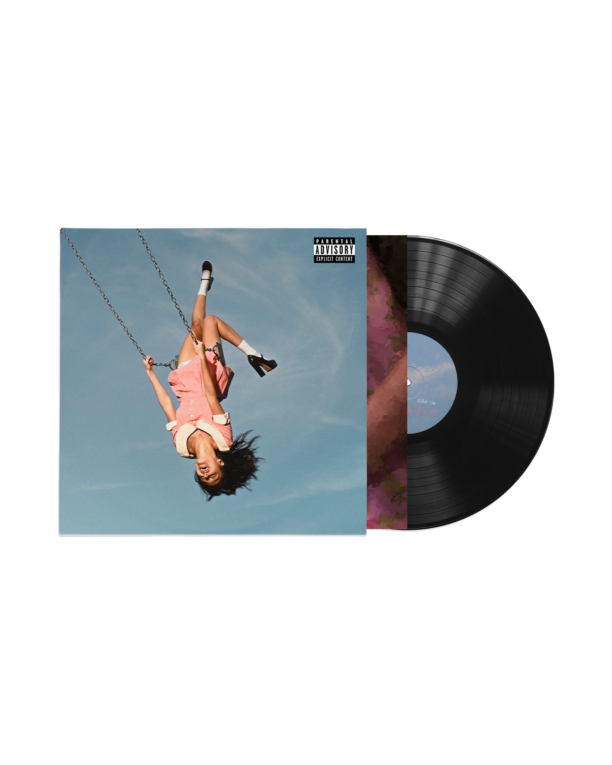 you seem pretty sad for a girl so in love - 'spark in the dark' black vinyl