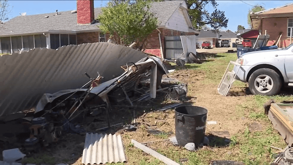 Watch: Raw drone footage over Oklahoma tornado damage