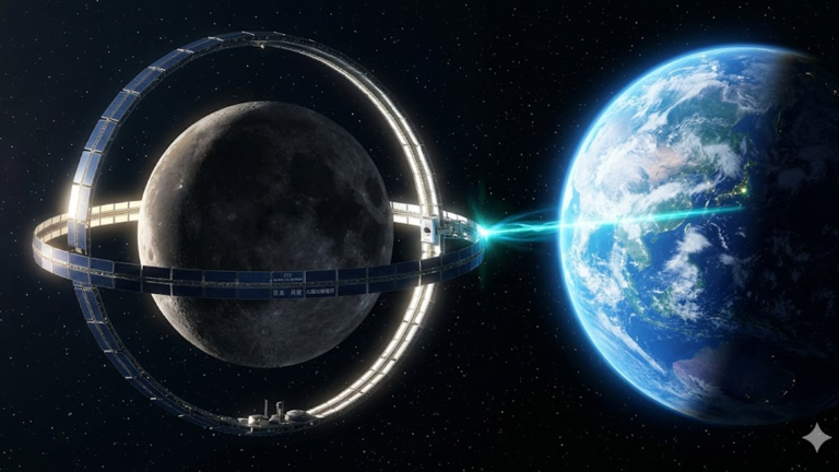 Japan wants to build a 'solar ring' around the Moon and power Earth ...