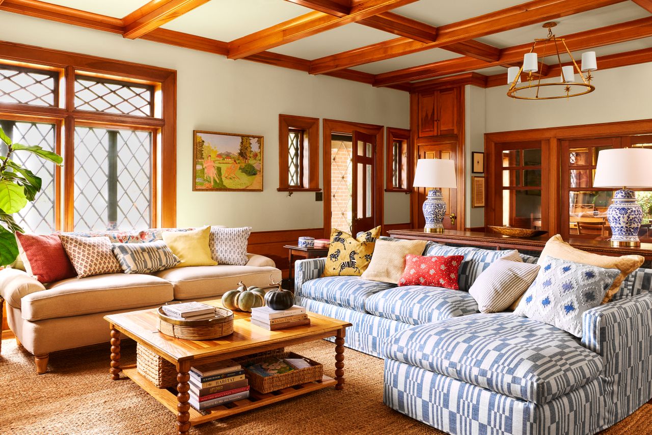 Ben & Erin Napier's Mississippi Home Living Room