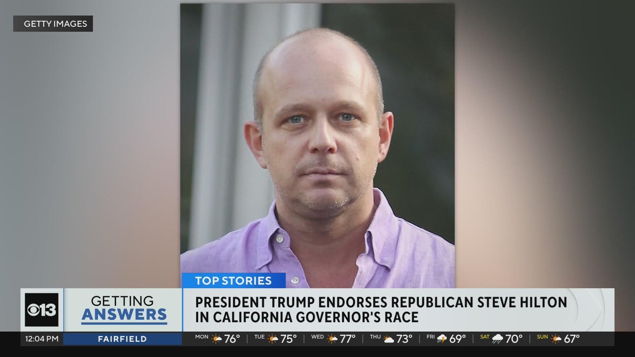 Trump endorses Steven Hilton in California governor's race