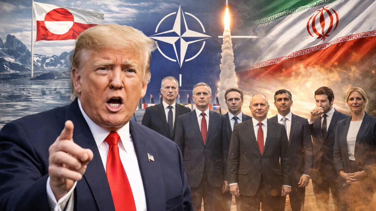 Donald Trump critica a la OTAN, presiona por Groenlandia y cuestiona ...