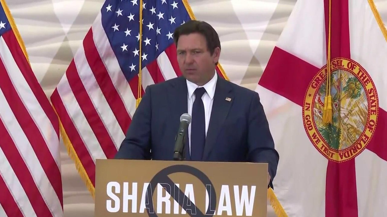 DeSantis signs law targeting domestic terror groups and banning sharia ...