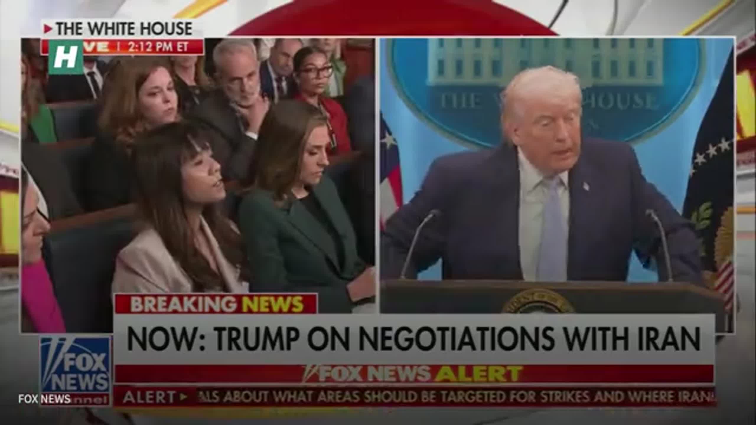 Trump's shock answer on Iran war time frame