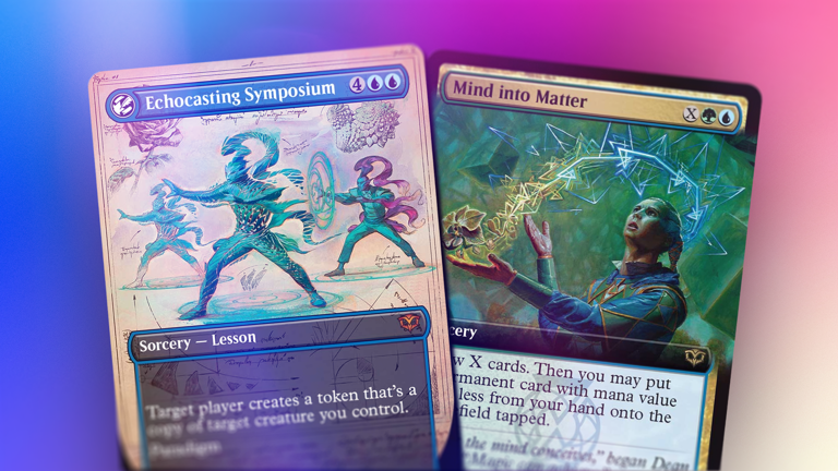 I'm stoked to show secrets of Strixhaven's blue paradigm card in these ...
