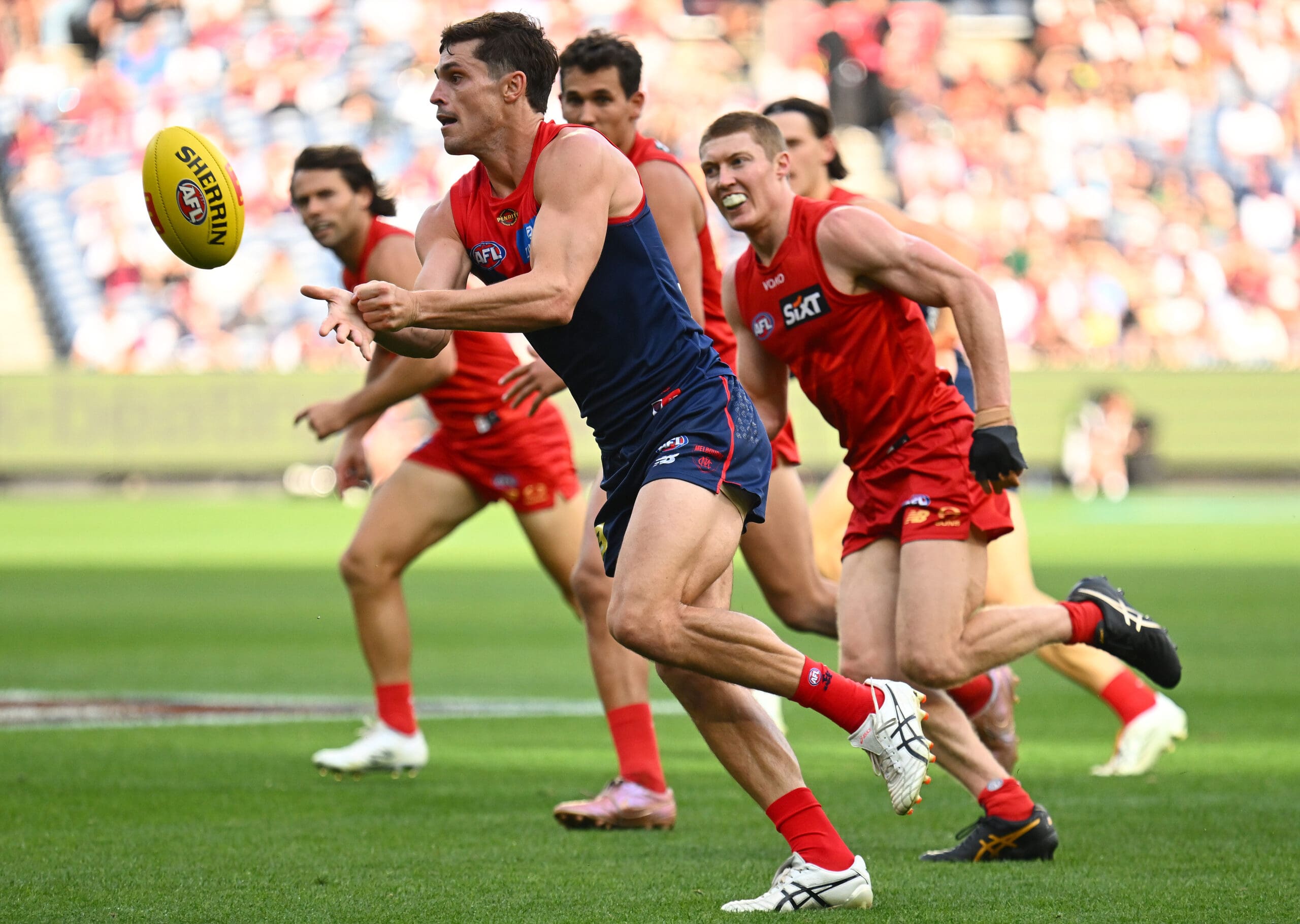 Live: Footy arrives finally as the great divide widens – Six points ...