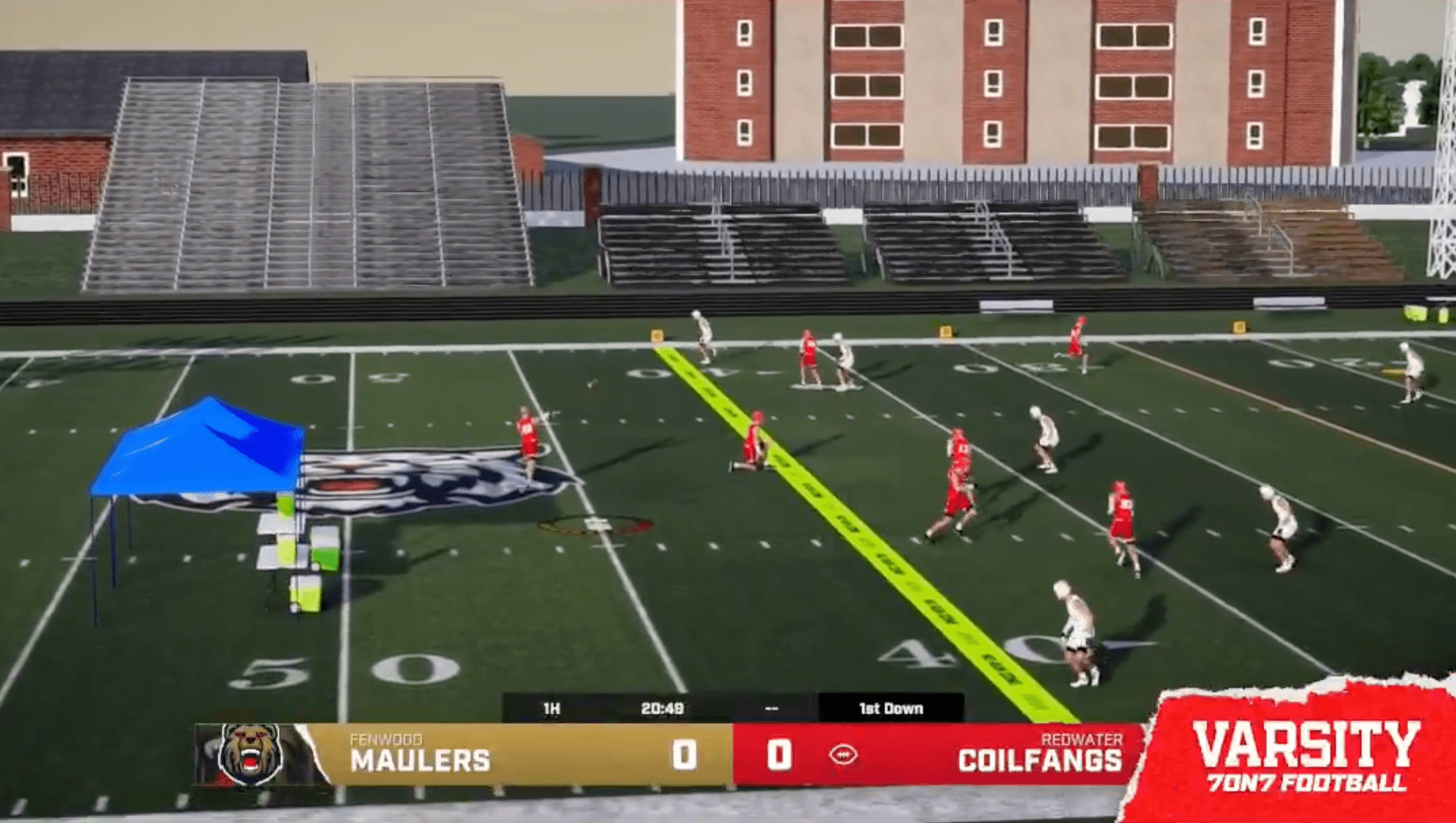 Varsity High School football devs share another update and April ...