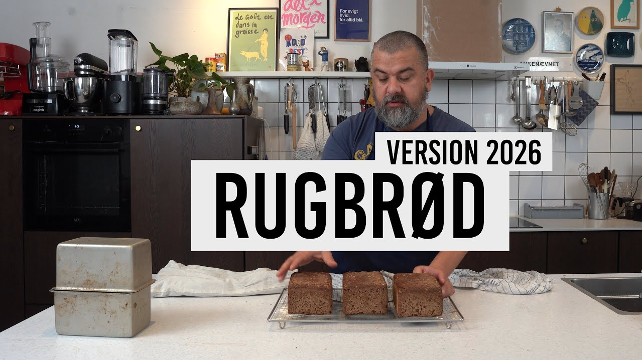 Rugbrød, min version 2026