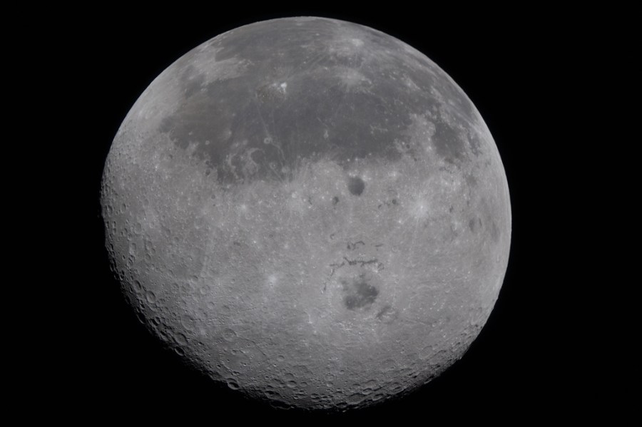 Yes, the moon rotates. So why don’t we ever see the far side?