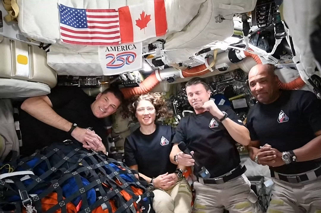 Trump lykønsker astronauter i rummet: I har skrevet historie