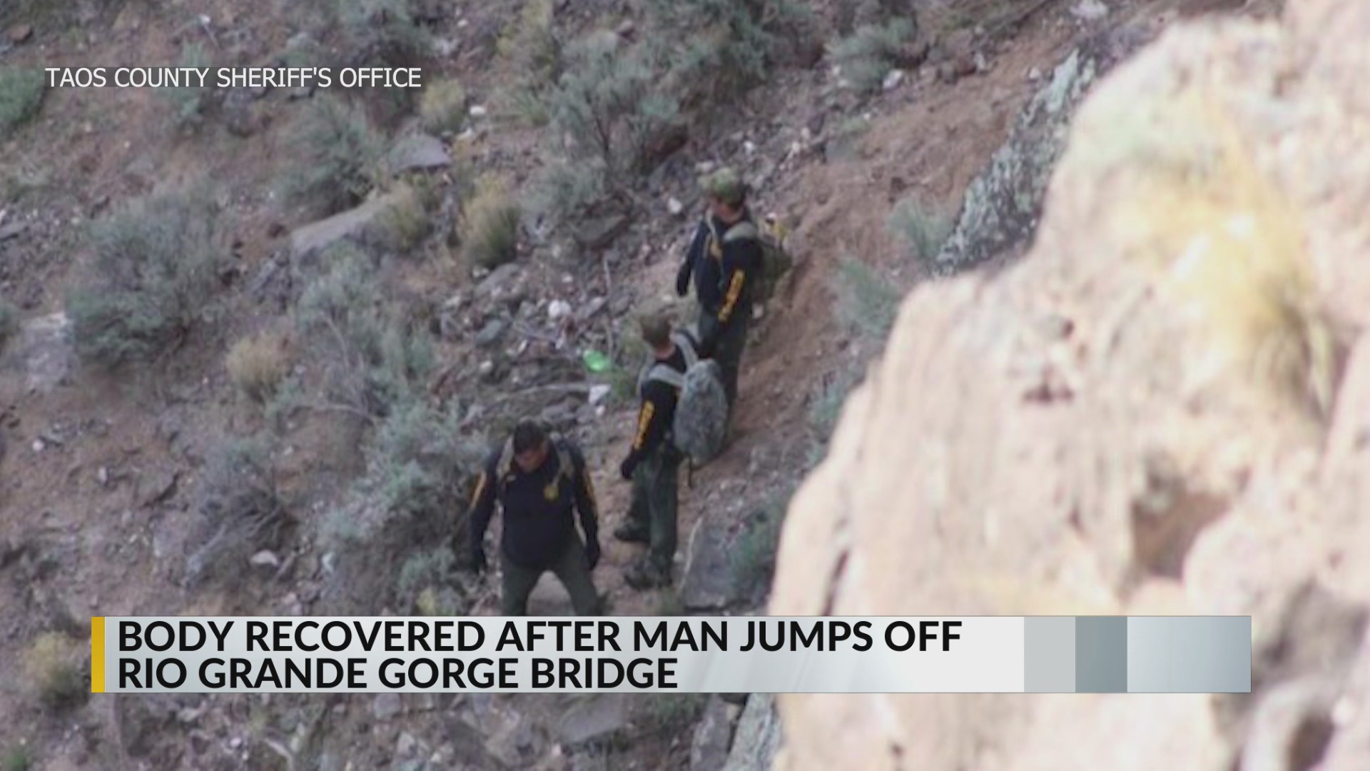 Body recovered after man jumps off Rio Grande Gorge Bridge