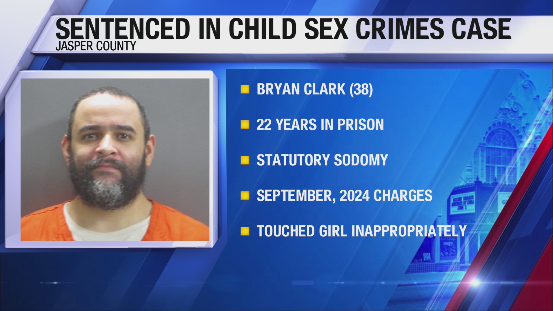 Child predator sentenced to 22 years in Missouri prison