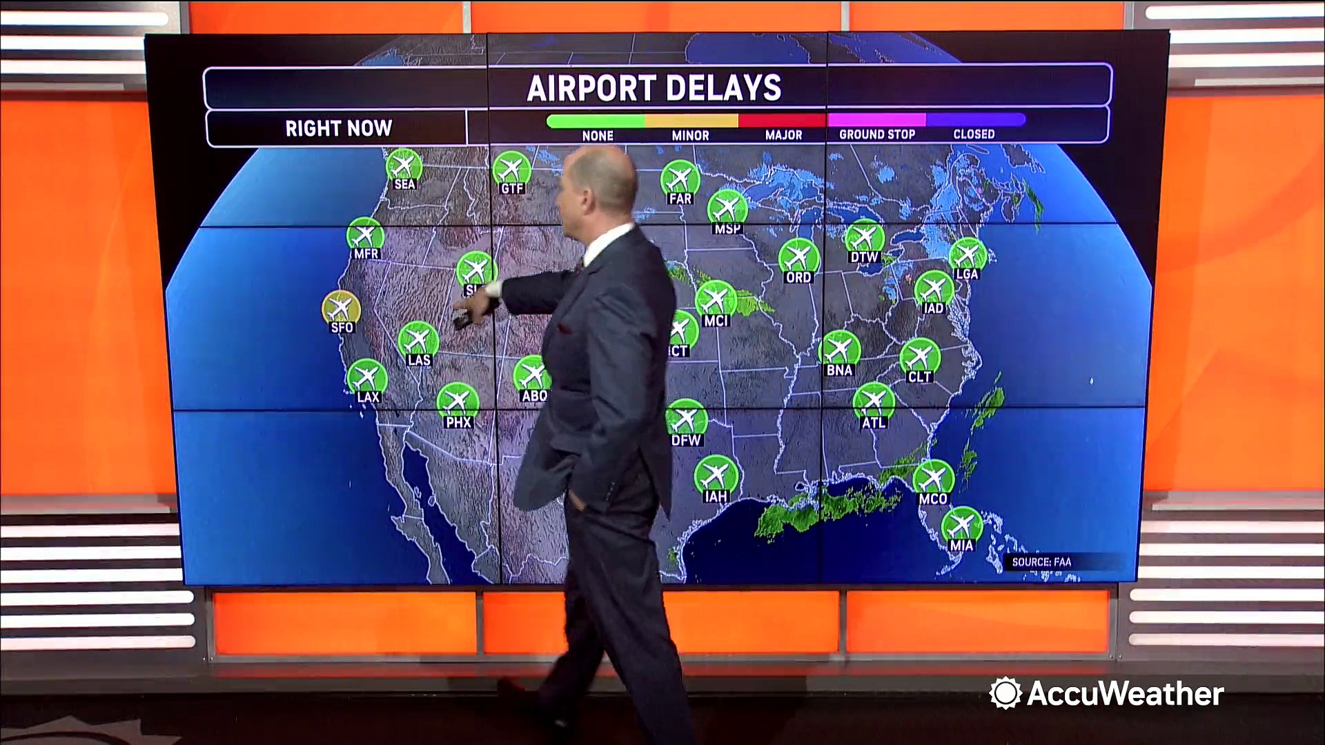 Here's your travel forecast for April 6