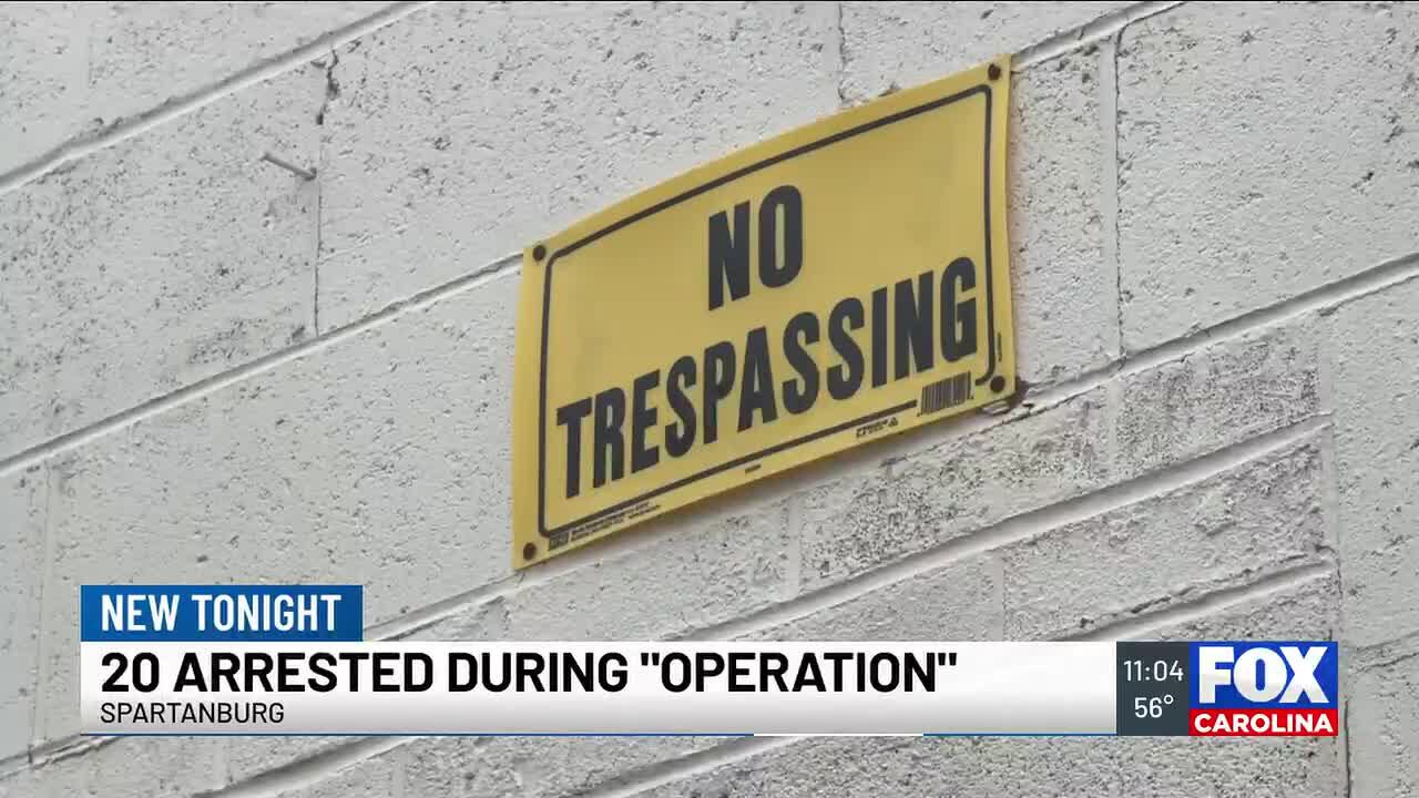 Witnesses describe 20 arrests near Spartanburg Soup Kitchen