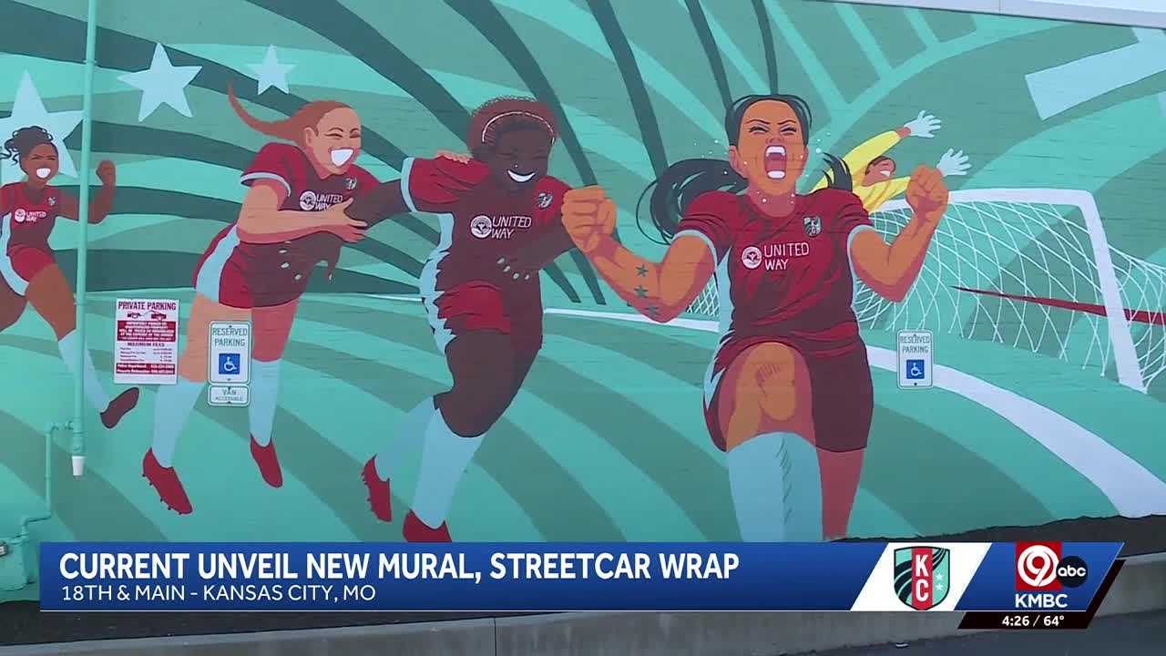 'The power of us': Kansas City Current unveils new mural, rebranded KC ...