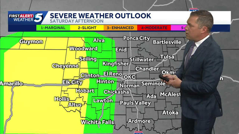 Timeline: Oklahoma tornado threat returns this weekend