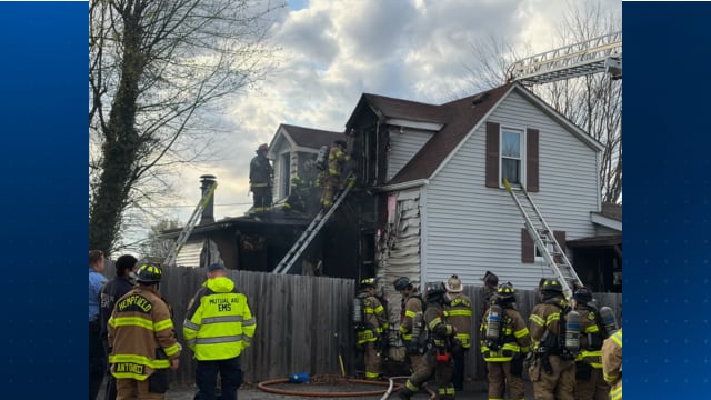 Fire scorches house in Westmoreland County
