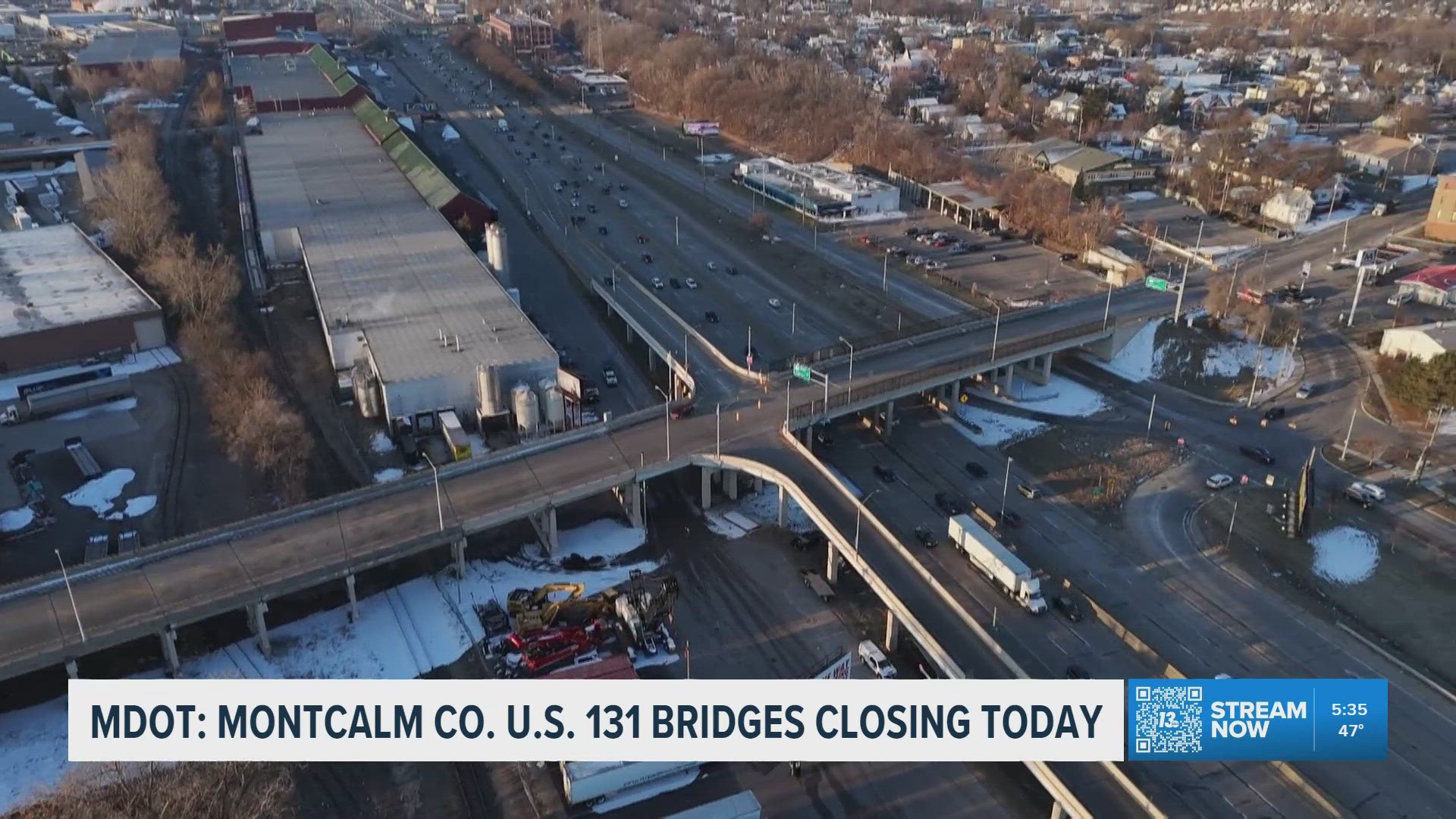 Construction alert | MLK Jr. Street Bridge closed in Grand Rapids