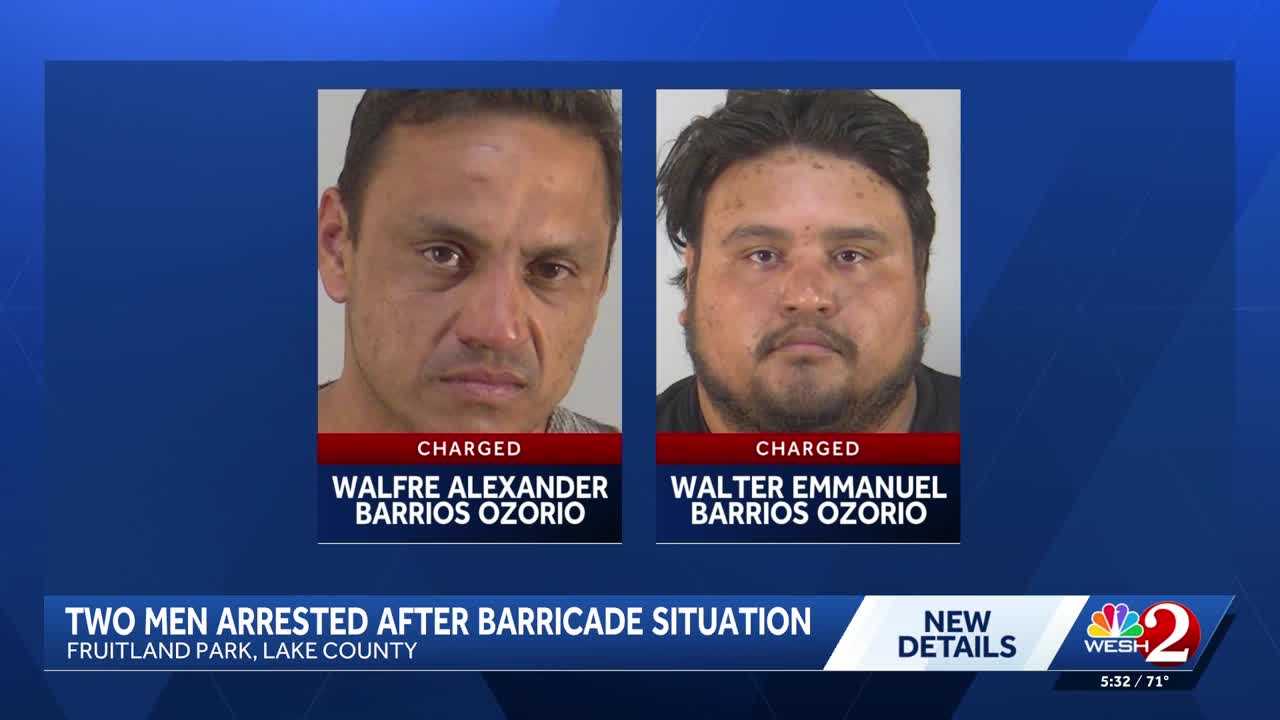 2 brothers arrested after standoff in Lake County, deputies say