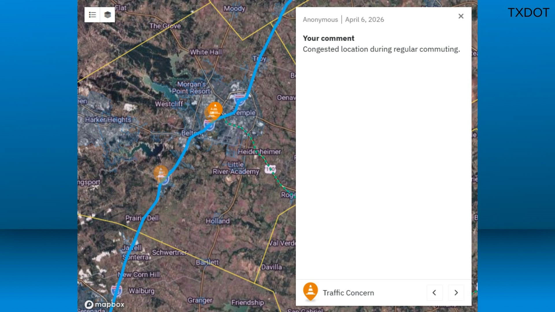 TXDOT asking for feedback on I-35 through survey