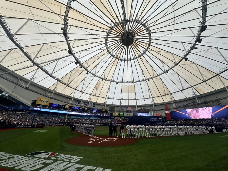 Rays World Series: Who’s singing national anthem, throwing first pitch ...