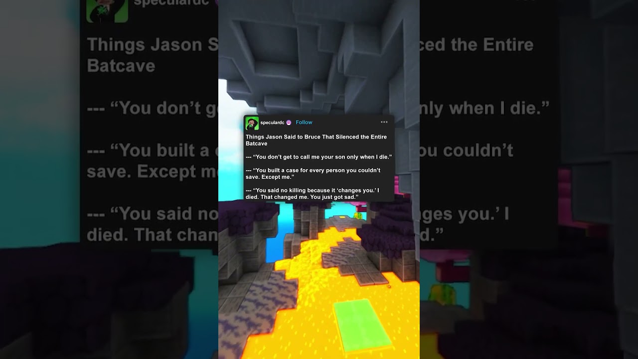 Things Jason Said to Bruce That Silenced