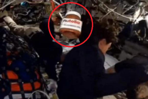 Nutella floats in NASA's Artemis II spacecraft during live broadcast
