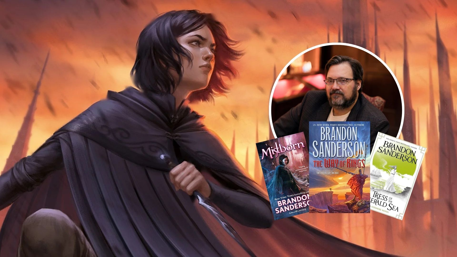 Where to start reading Brandon Sanderson's Cosmere & full reading order