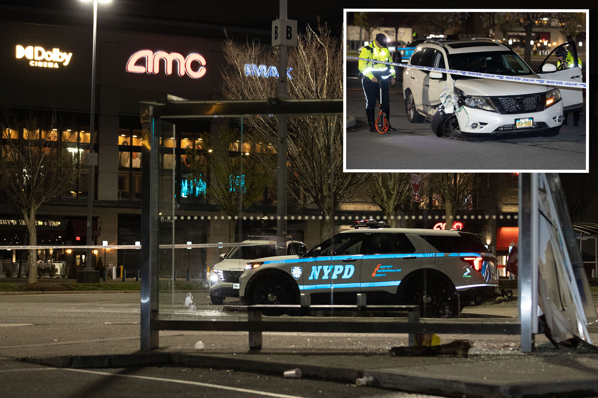 NYC man fatally struck by out-of-control SUV driver while waiting for bus