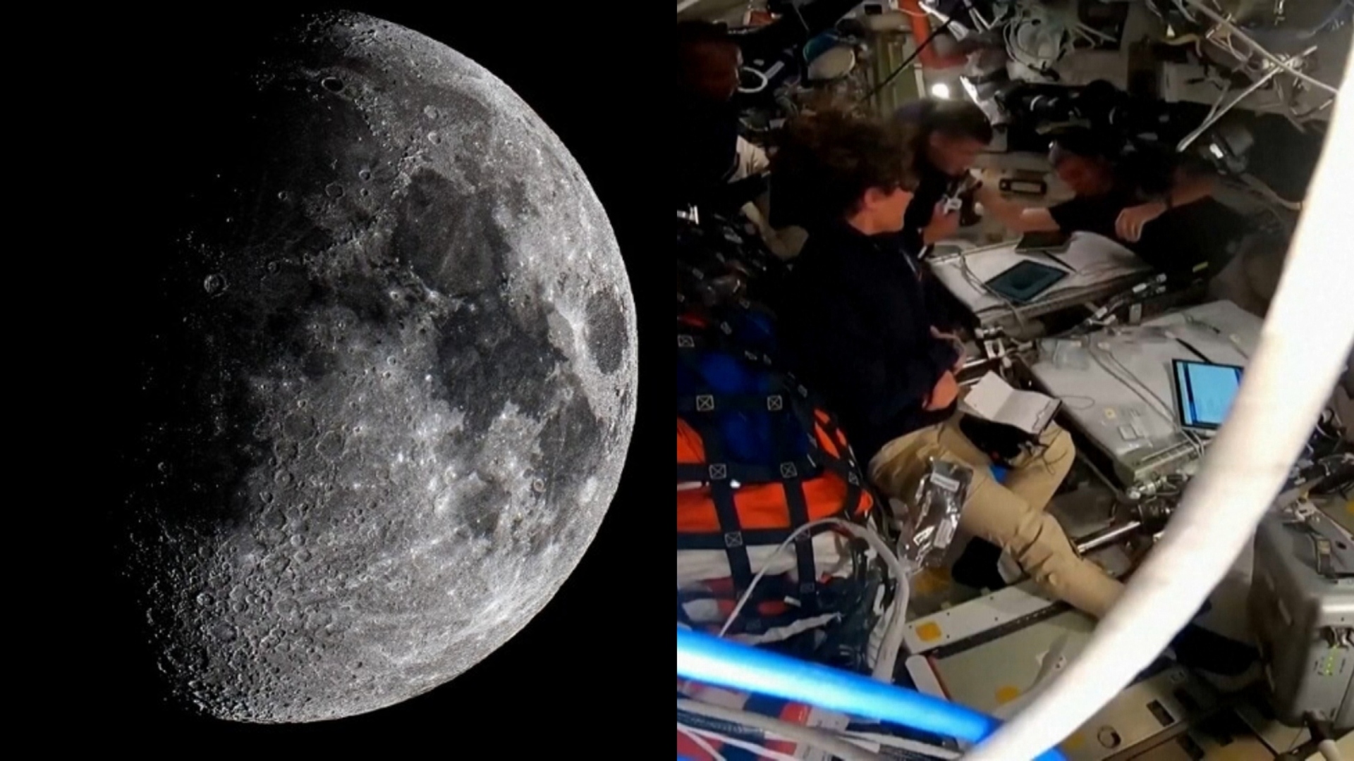 Watch: Heartbreaking moment Artemis II crew break down naming Moon ...