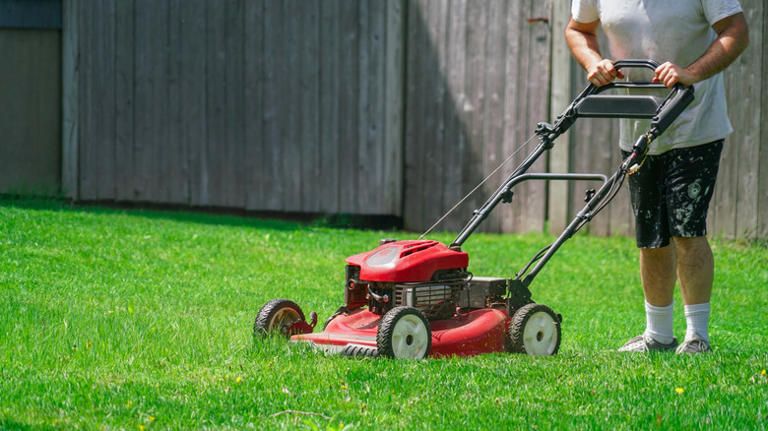 This is what happens when you use last season's gas in your lawn mower