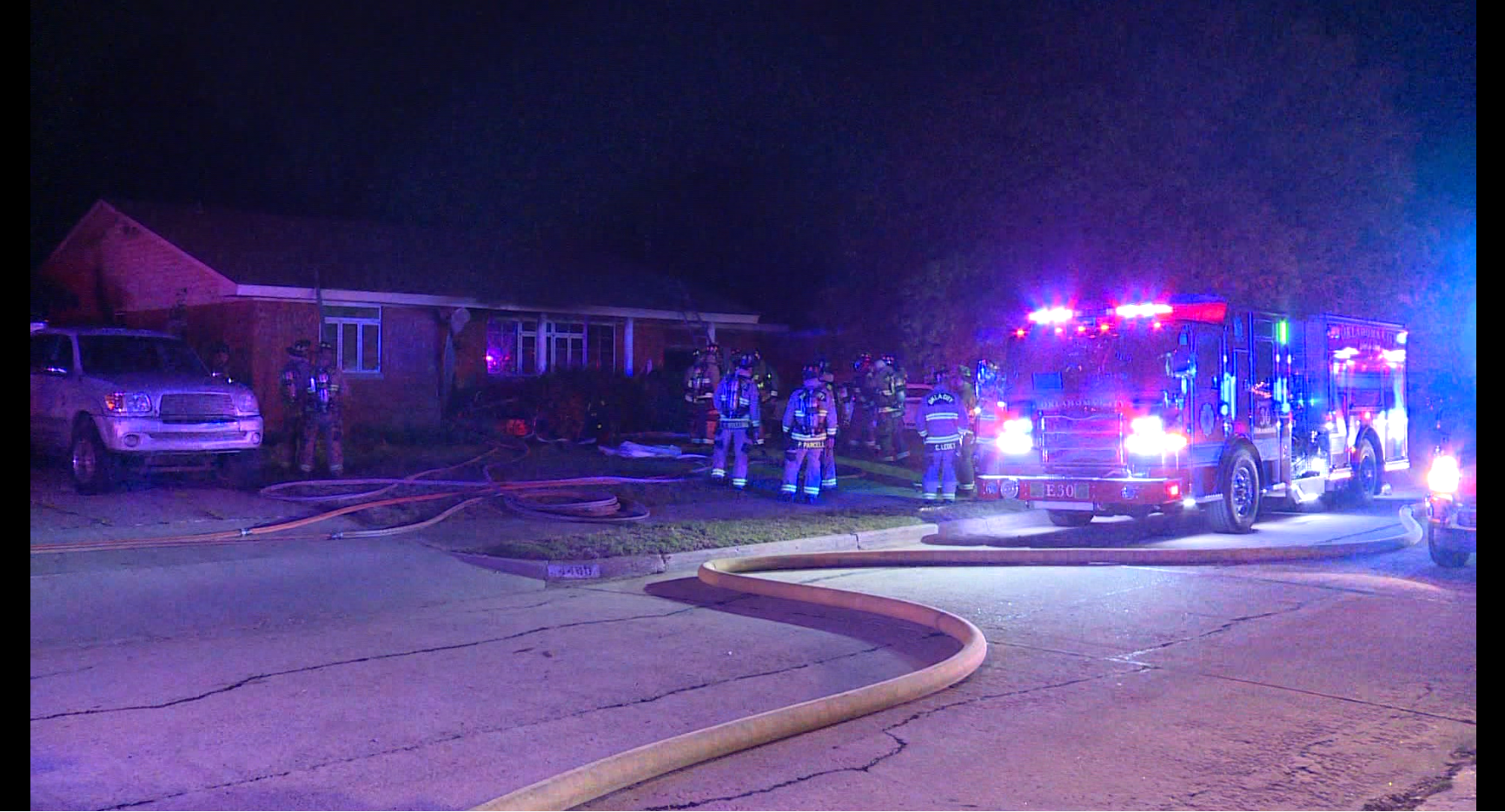 Crews put out flames after person escapes northwest Oklahoma City house ...