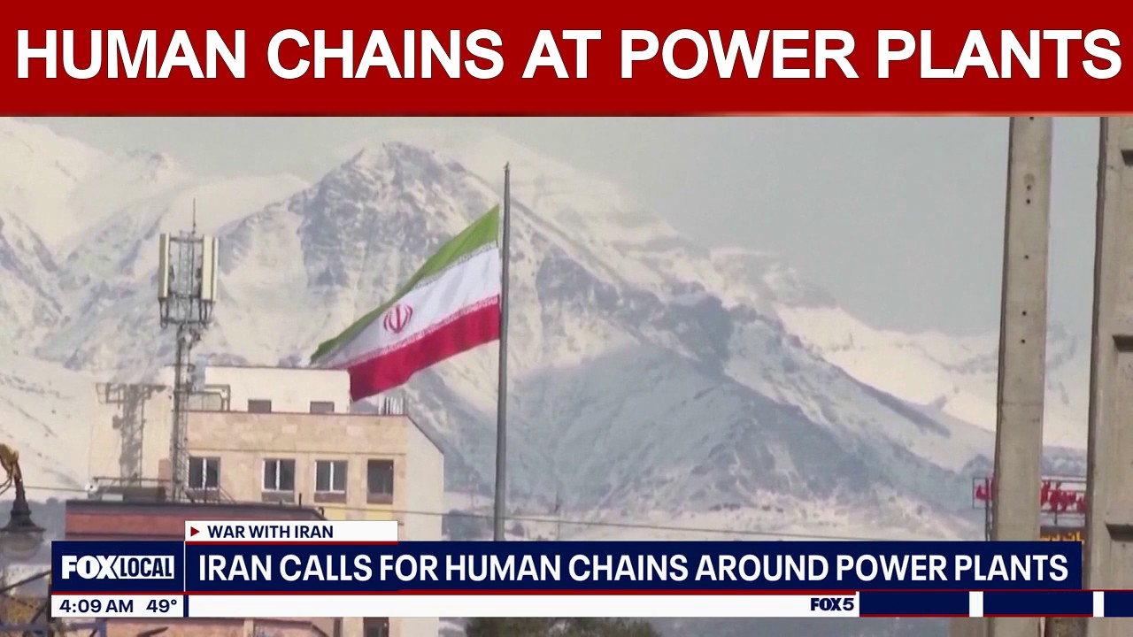Iran calls for human chains around power plants | FOX 5 at 4AM