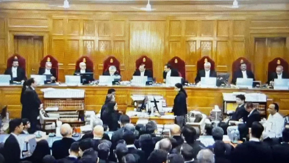 Supreme Court begins Sabarimala review hearing, nine-judge bench to ...