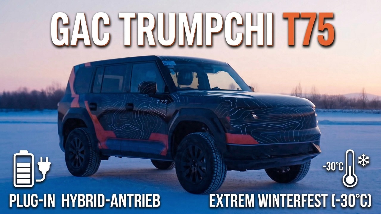 2027 GAC Trumpchi T75 Offroader mit Plug-in-Hybrid (fast) enthüllt