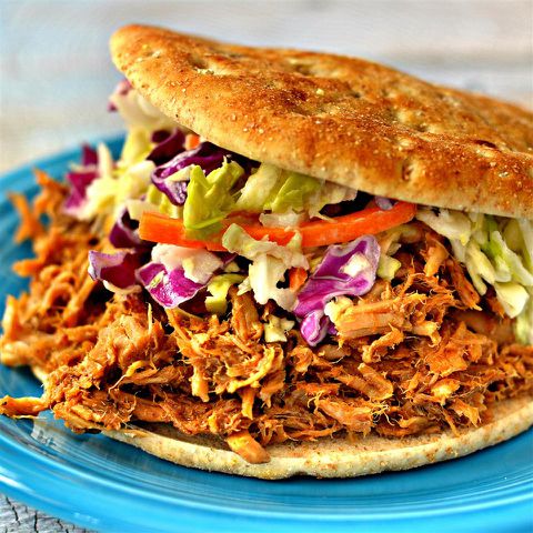pulled pork sandwich