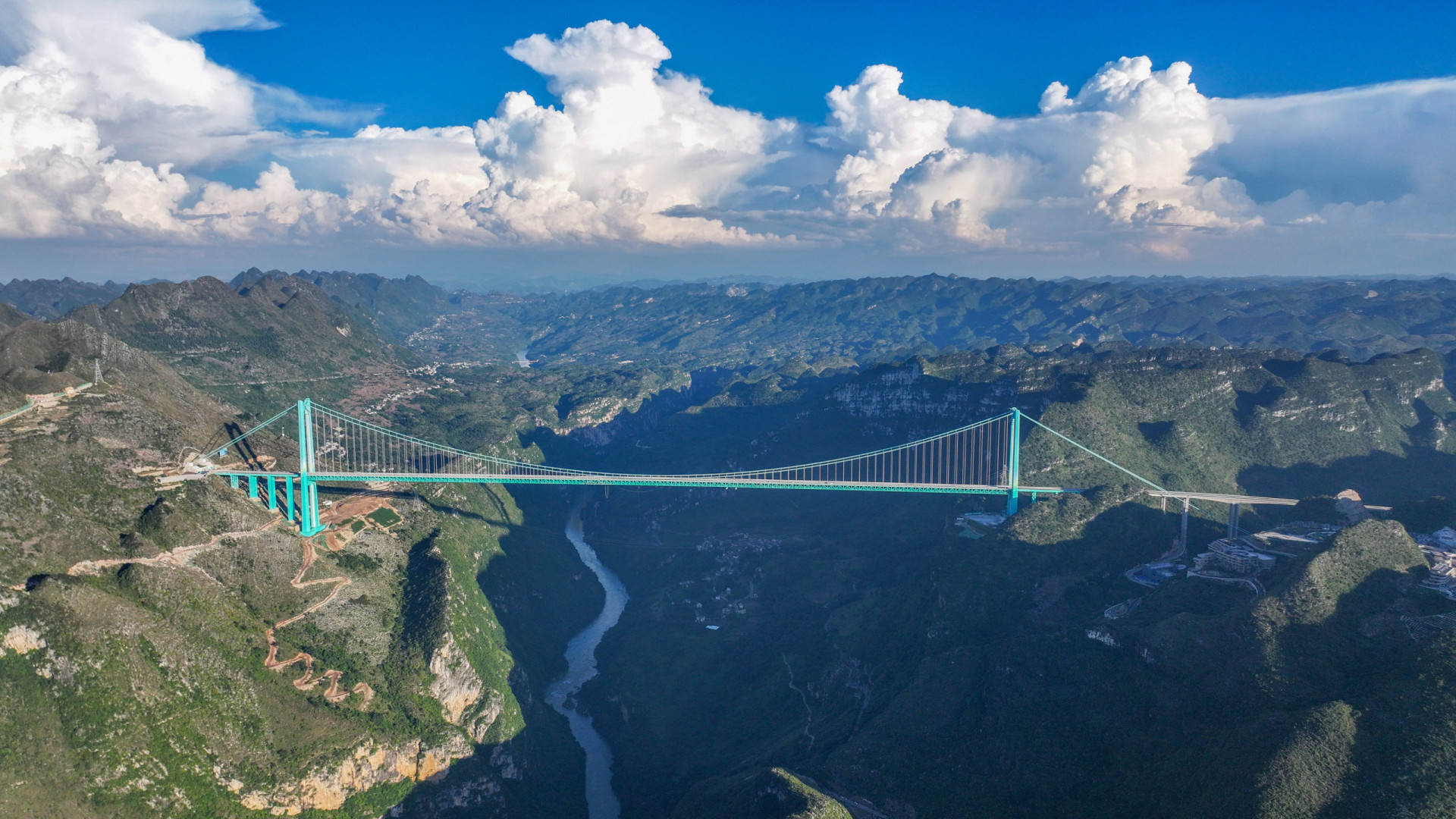 Huajiang Grand Canyon Bridge, China